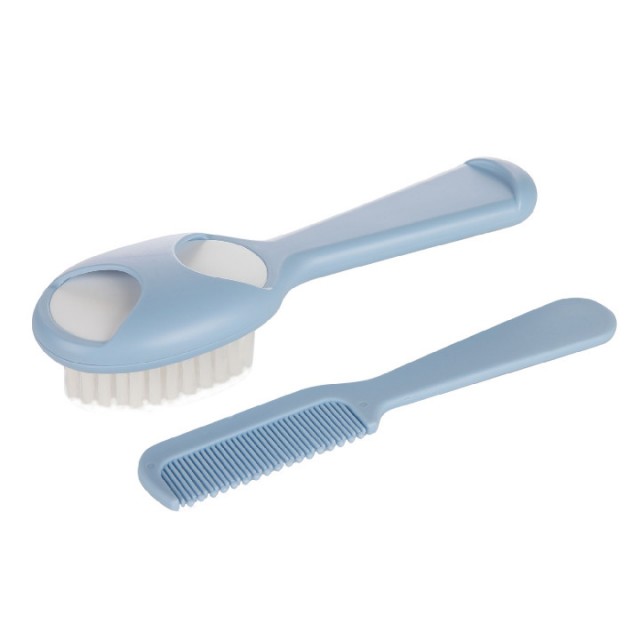 CANPOL BABY COMB AND BRUSH - BLUE
